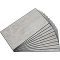 Acoustic Ceiling Products Palisade 23.2"L x 11.1"W Vinyl Wall Tile, Wind Gust, 10 Pack 53506